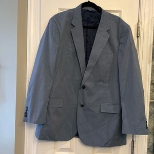 Men’s blue striped sports coat